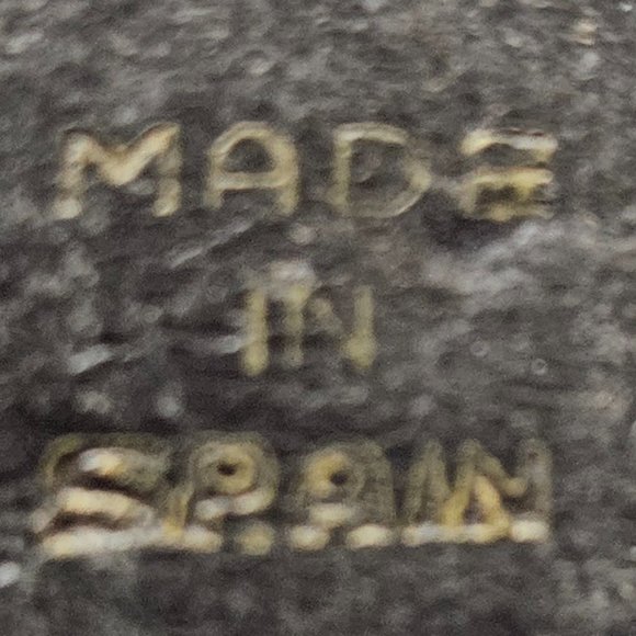 DONATED: Mr. Seymour Women's Navy Suede High Heels - Made in Spain Size 8 B - Picture 14 of 16